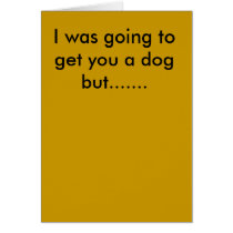 Dog cards