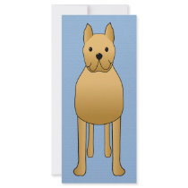 Dog! Cartoon Animal. Customize & Personalize! rack cards by Animal_Art_By_Ali Dog! Cartoon Animal. Customize & Personalize! rack cards