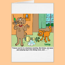 Dog Cartoon Gifts For Dog Lovers cards