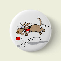 Dog Chasing A Red Ball buttons