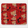 Dog Checker Board Collage Mouse Pads