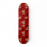 Dog Checker Board Collage Skate Board Decks