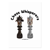 Dog Chess Whisperer Business Card Templates