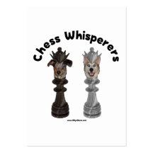 Dog Chess Whisperer Business Card Templates