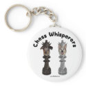 Dog Chess Whisperer Keychain