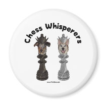 Dog Chess Whisperer Refrigerator Magnets