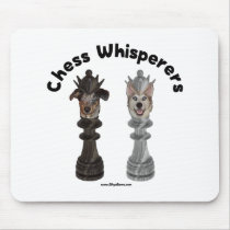 Dog Chess Whisperer Mousepad