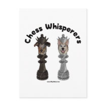 Dog Chess Whisperer Postcard