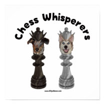 Dog Chess Whisperer Posters