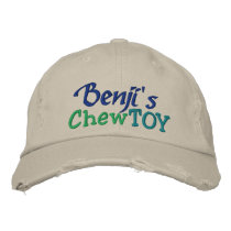 Dog Chew Toy Cap by SRF Baseball Cap