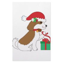 Dog Christmas Present stationery
