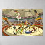 DOG CIRCUS - POSTERS & CANVAS PRINTS - TRAINING posters