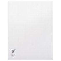 Dog - cute fun line drawing art logo design simple letterhead template