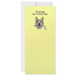 Dog Days Humor rack cards