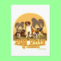 Dog Days of Summer postcards by Anotherfort Dog Days of Summer postcards