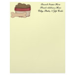Dog Dinnertime Personalized Letterhead