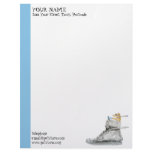 Dog Driving a Shoe Letterhead