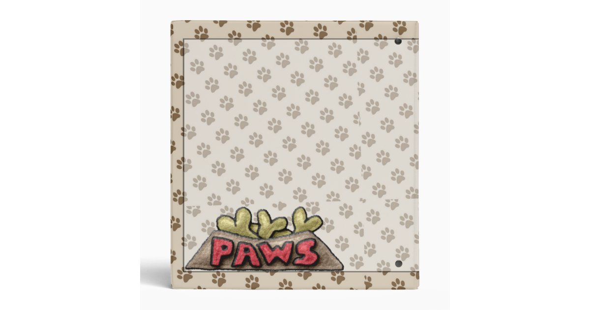 Dog Food Treat Recipe Book Binder Cookbook Zazzle