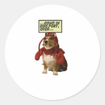 Dog Fort T-shirt Sticker