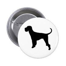 Dog Giant Schnauzer Pinback Button