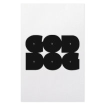 DOG GOD stationery