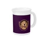 Dog Golden Retriever Beverage Pitcher