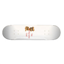 Dog Gone Cool Doggy Skateboard Deck