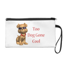 Dog Gone Cool Doggy Wristlet Clutch