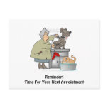 Dog Groomer Next Appointment Postcard