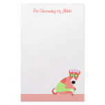 Dog Groomer's Stationery