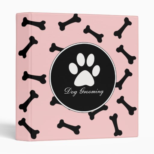 Dog Binders, Custom Dog 3 Ring Binder Designs