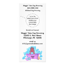 Dog Grooming Business Door Hangers Personalized Rack Card