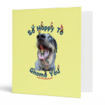 Dog Happy Gnome You Binder