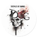 DoG Headshot Sticker sticker