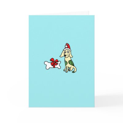 Dog Holiday Card
