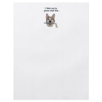 Dog Humor Need Mop Custom Flyer