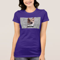 Dog IDS Mug Shot with NICK! t-shirts
