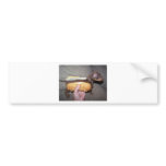 Dog in a Bun Bumper Sticker