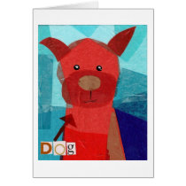 Dog! in Blue cards
