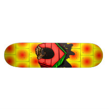 Dog In Dog House Skateboard Deck