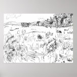 Dog in Field, J.R. Bailey Farm posters