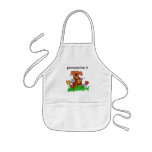 Dog In Garden Dog Lover Apron