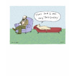 Dog in Therapy Cartoon Tshirt