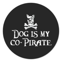 Dog is my Co-Pirate stickers by XanARu Dog is my Co-Pirate stickers