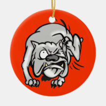Dog Itch Christmas Tree Ornament