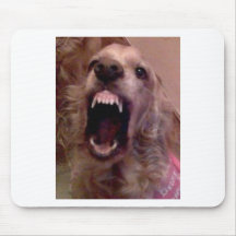 DOG laughing Mouse Pad