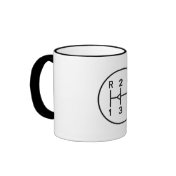 Dog Leg gear knob, racing shift pattern Mug
