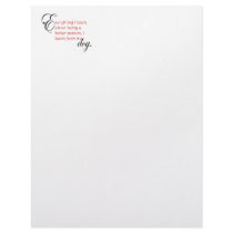 Dog lessons letterhead