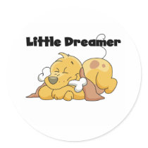 Dog Little Dreamer stickers