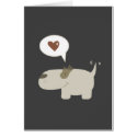 Dog Love card